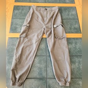 Nasty Gal green cargo pants